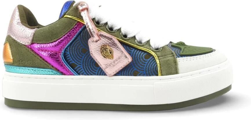 Kurt Geiger Southbank sneaker met suède details