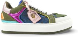 Kurt Geiger Southbank sneaker met suède details