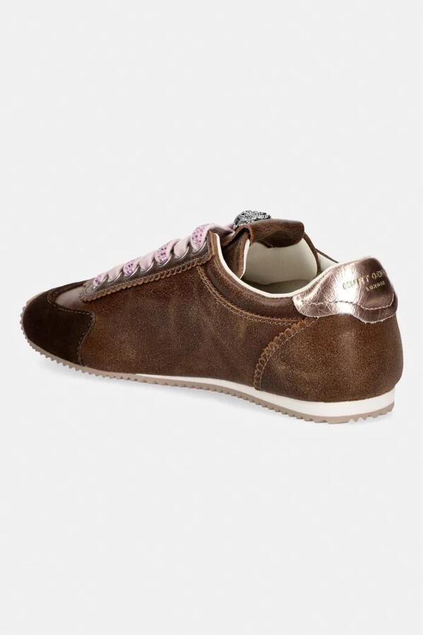 Kurt Geiger London Dames Sneakers Islington Sneaker Leren Lage sneakers Bruin - Foto 3