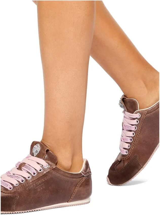 Kurt Geiger London Dames Sneakers Islington Sneaker Leren Lage sneakers Bruin - Foto 6