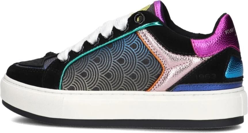 Kurt Geiger London Southbank Sneakers Leren Sneaker Dames Zwart - Foto 2