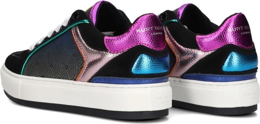 Kurt Geiger London Southbank Sneakers Leren Sneaker Dames Zwart - Foto 3