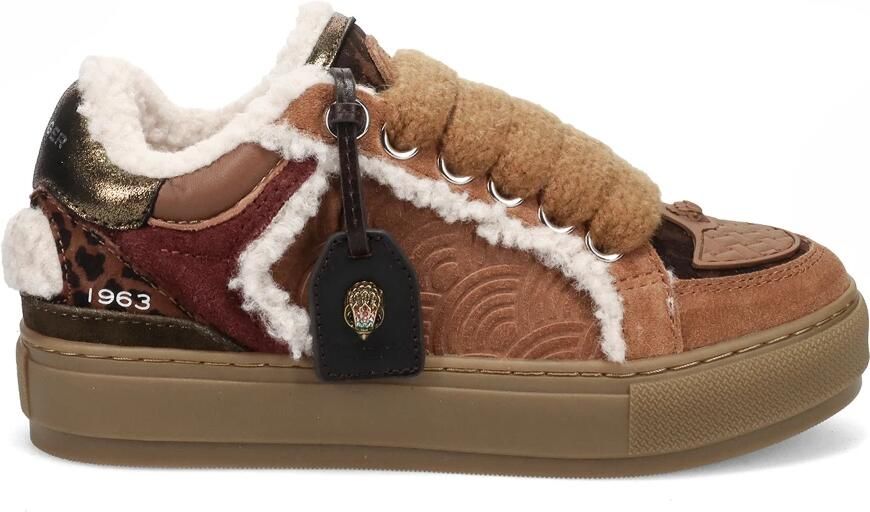 Kurt Geiger Dames Sneaker Bruin 0493339209 Southbank Suede - Foto 4