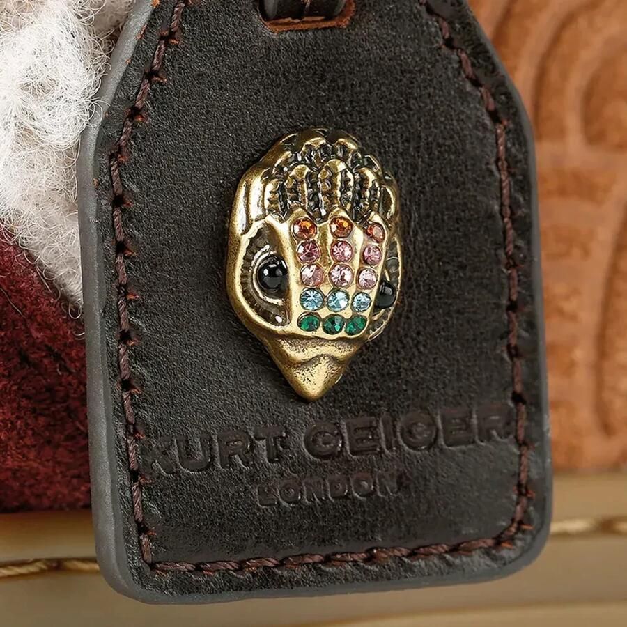 Kurt Geiger Dames Sneaker Bruin 0493339209 Southbank Suede - Foto 2