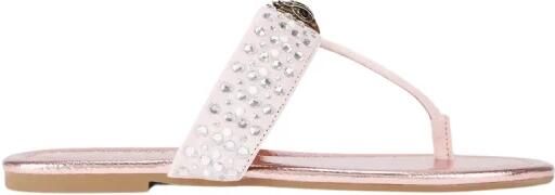 Kurt Geiger Kensington Crystal T-Bar Sandaal - Foto 3