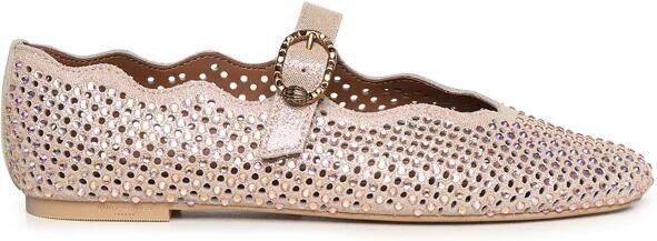 Kurt Geiger London Wavy Mayfair Ballet Flat Ballerina's Dames Beige - Foto 10