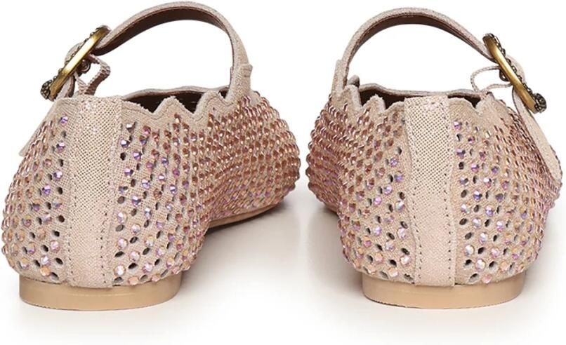 Kurt Geiger London Wavy Mayfair Ballet Flat Ballerina's Dames Beige - Foto 7