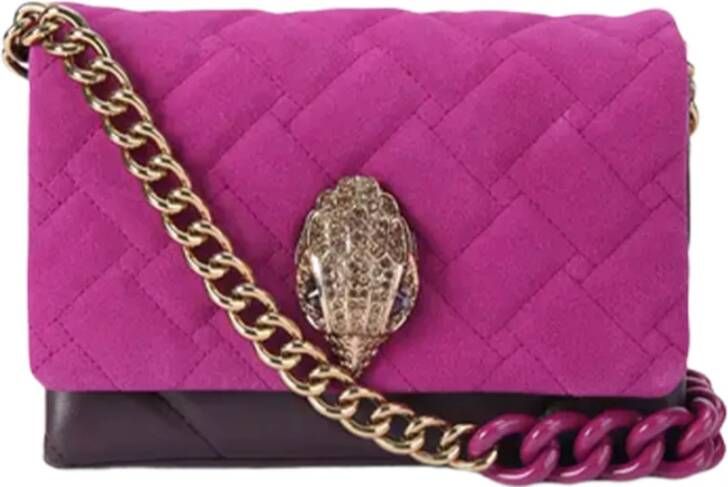 Kurt Geiger Leren schoudertas met adelaarmotief