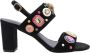 Kurt Geiger London Sandalen MULTI GEM BLOCK SANDAL - Thumbnail 2