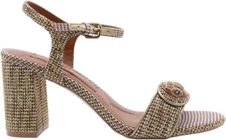 Kurt Geiger London Kensington Langley Sandalen Dames Goudkleurig - Foto 7