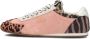 Kurt Geiger London Kensington Runner Sneakers Leren Sneaker Dames Oranje - Thumbnail 2