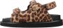 Kurt Geiger Orson Platte Sandalen Brown Dames - Thumbnail 1