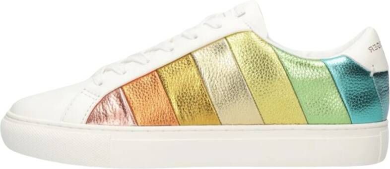 KURT GEIGER LONDON Lage Sneakers Dames Lane Stripe Maat: 40 Materiaal: Leer Kleur: Wit