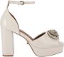 Kurt Geiger Sandaal van python reliëfleer met enkelband - Thumbnail 1