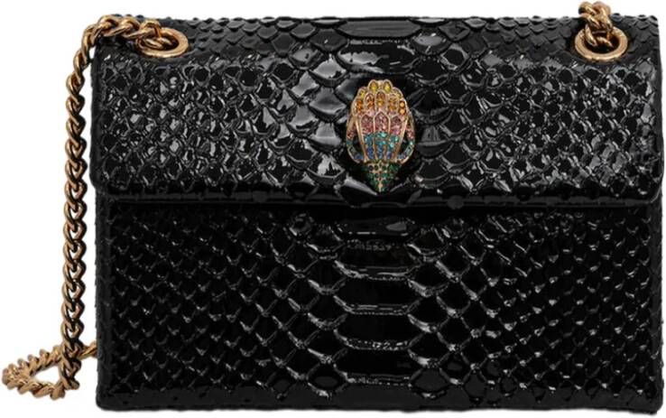 Kurt Geiger Schoudertas met slangenprint en adelaar