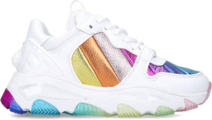 Kurt Geiger Londen Kurt Geiger London Lettie Eagle Lage sneakers Leren Sneaker Dames Multi - Foto 5