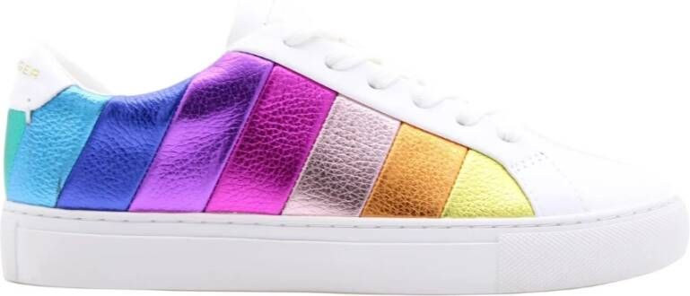 KURT GEIGER LONDON Lage Sneakers Dames Lane Stripe Maat: 36 Materiaal: Leer - Foto 5