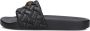 Kurt Geiger Meen Eagle 7400200979 flip flops Zwart Dames - Thumbnail 8