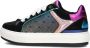 Kurt Geiger London Southbank Sneakers Leren Sneaker Dames Zwart - Thumbnail 1