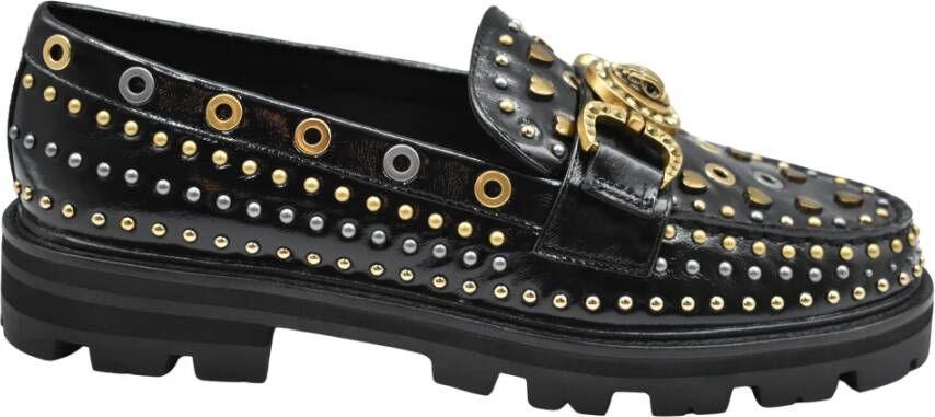 Kurt Geiger Zwarte Veterschoenen voor Vrouwen