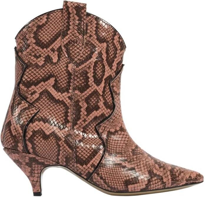 L37 Cow laarzen met hak