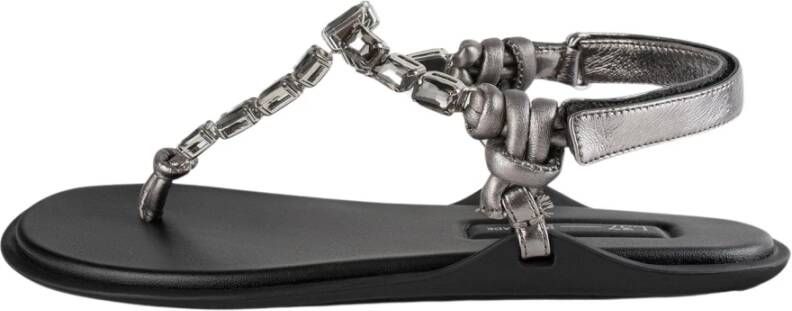 L37 Platte Sandalen
