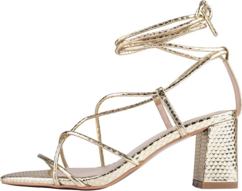 L37 Sandalen met hoge hak