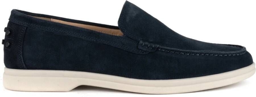 La Conte Blauwe Casual Loafers voor Mannen
