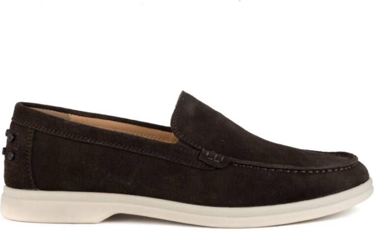 La Conte Bruine Casual Loafers voor Mannen