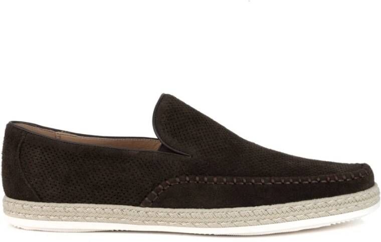 La Conte Bruine Casual Loafers voor Mannen