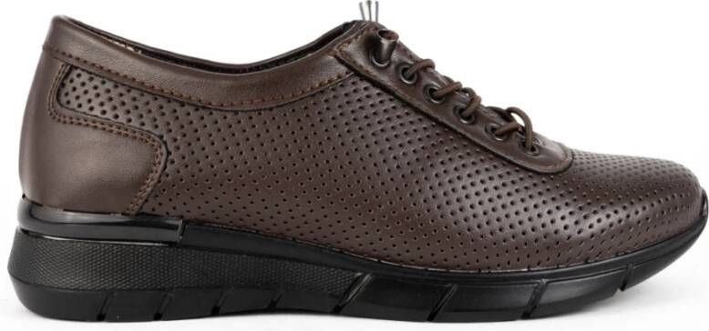 La Conte Bruine Sneakers voor Vrouwen