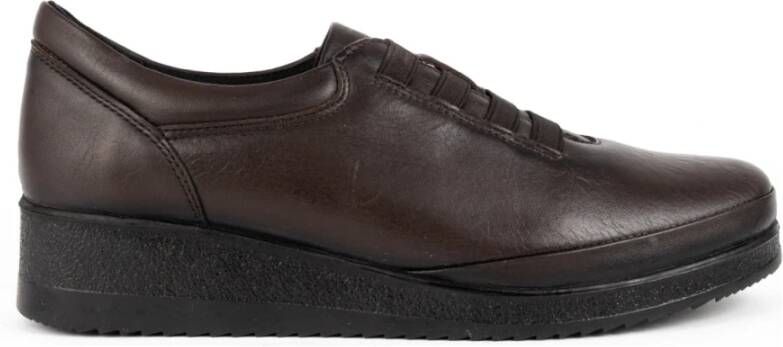 La Conte Bruine Sneakers voor Vrouwen