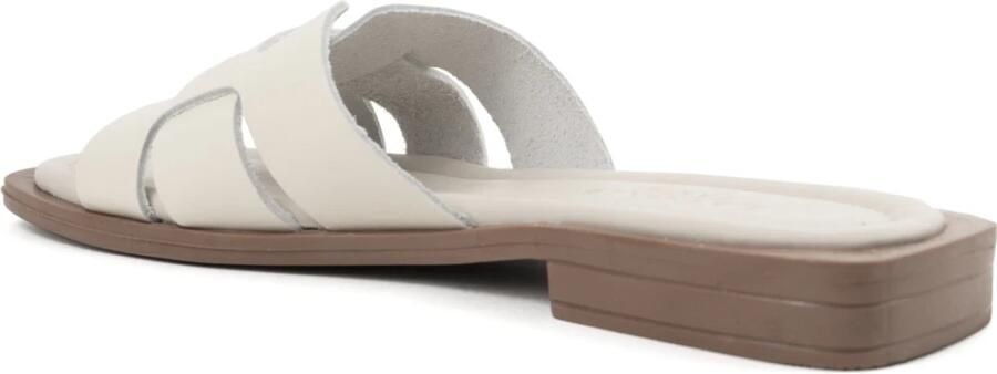 La Conte Beige Open Casual Slippers Vrouwen