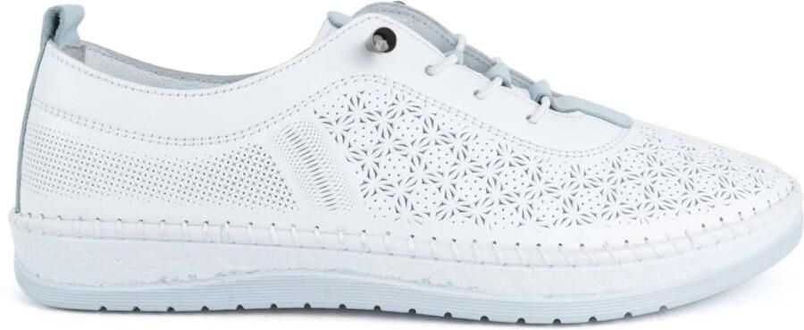 La Conte Witte Sneakers voor Vrouwen