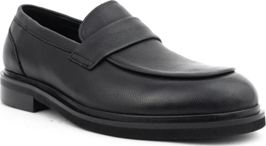 La Conte Zwarte Casual Loafers voor Mannen