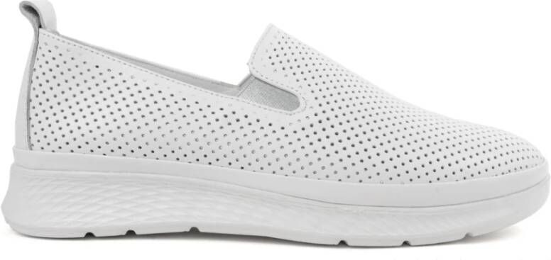 La Conte Witte Sneakers voor Vrouwen