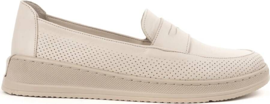 La Conte Witte Sneakers voor Vrouwen