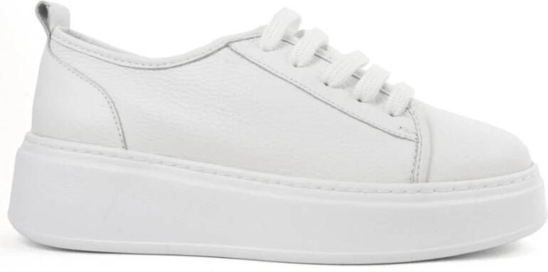 La Conte Witte Sneakers voor Vrouwen