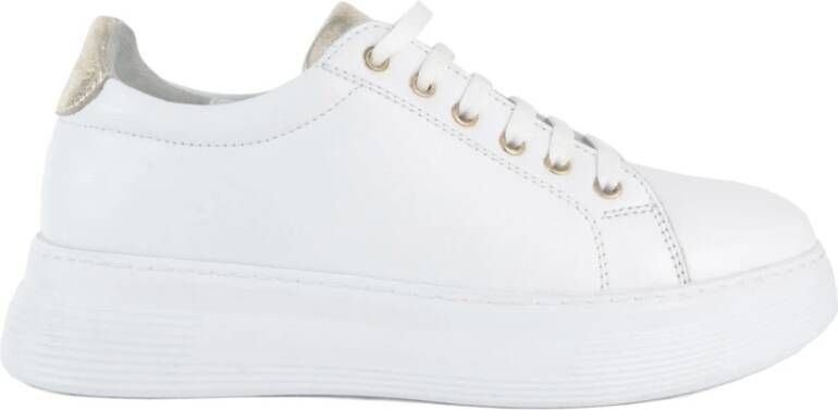 La Conte Witte Sneakers voor Vrouwen