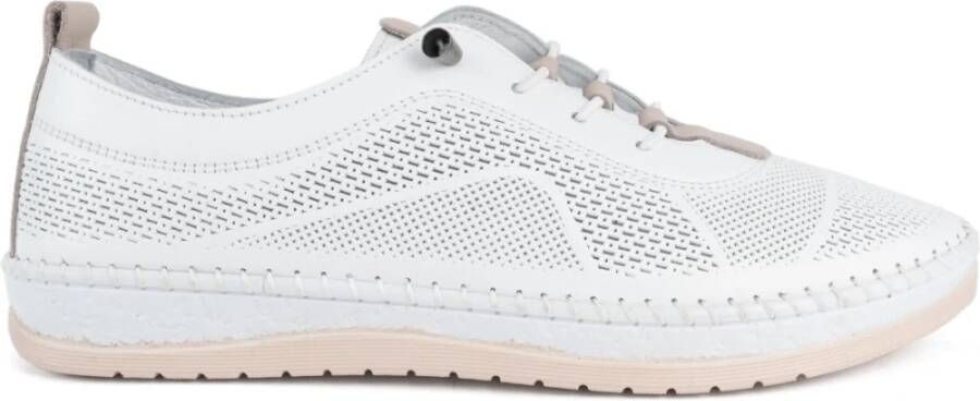 La Conte Witte Sneakers voor Vrouwen