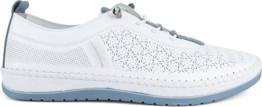 La Conte Witte Sneakers voor Vrouwen
