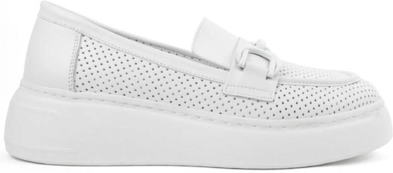 La Conte Witte Sneakers voor Vrouwen