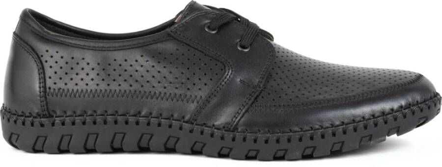 La Conte Zwarte Casual Loafers voor Mannen