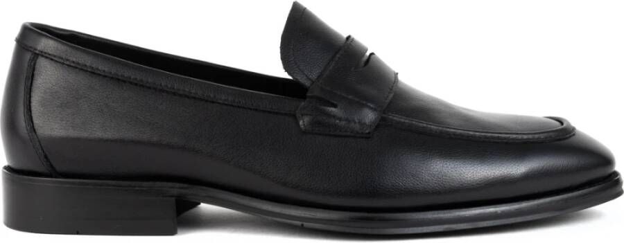 La Conte Zwarte Casual Loafers voor Mannen