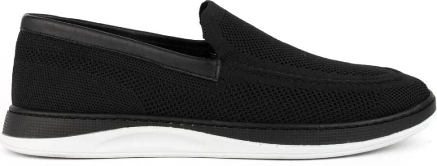 La Conte Zwarte Casual Loafers voor Mannen