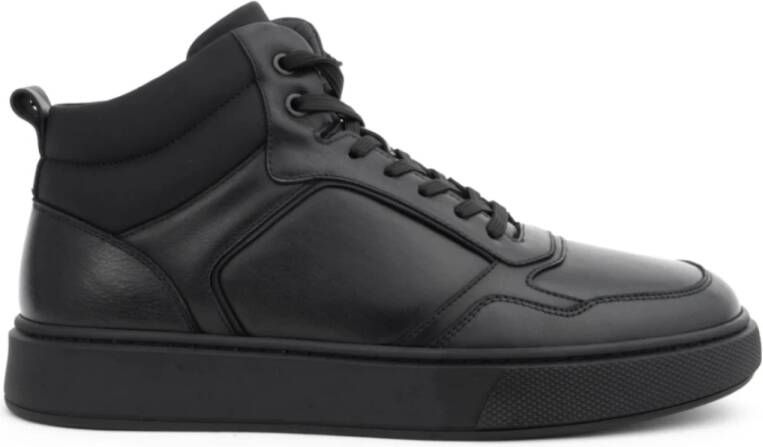 La Conte Zwarte Veterschoenen voor Heren