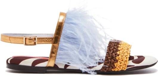 La DoubleJ Vuurwerk Burst Sandalen Meerkleurig Dames - Foto 2