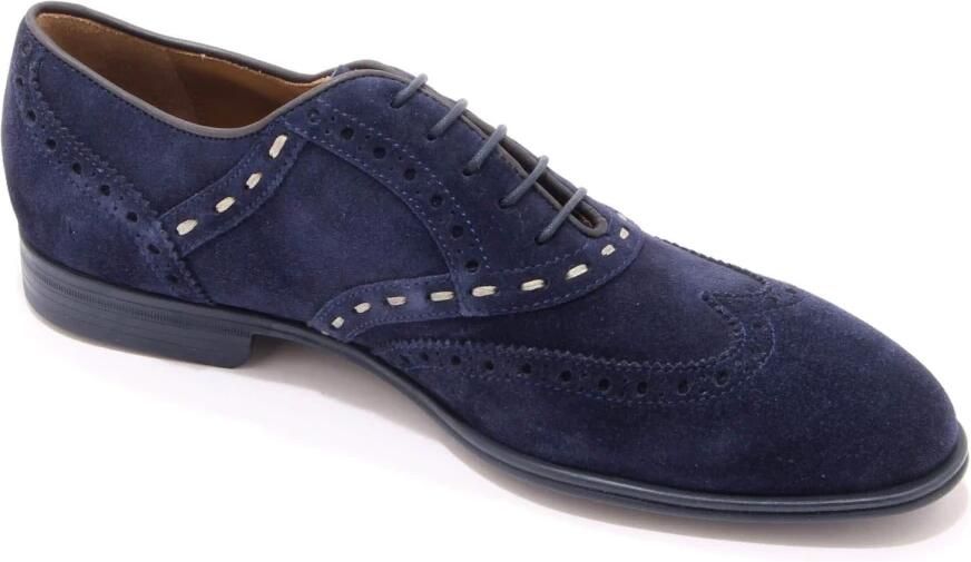 La Martina Navy Suede Veterschoenen - Foto 3