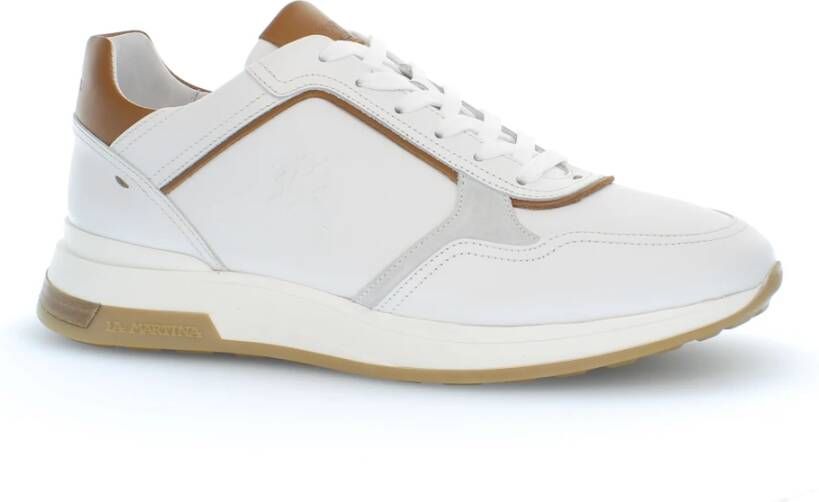 LA MARTINA Witte Sneakers voor Heren White Heren