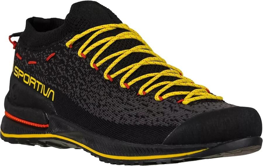 La Sportiva EVO Zwart Geel Klimschoenen - Foto 3